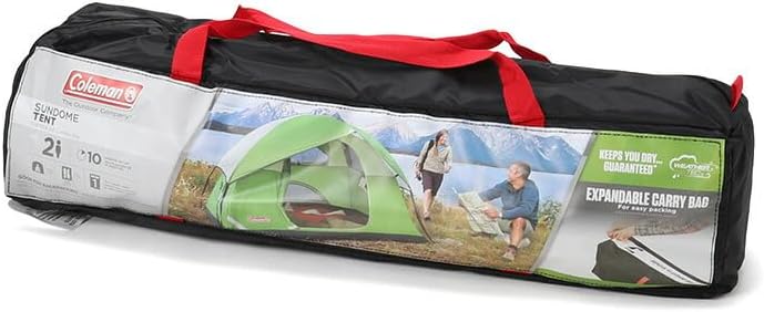 Casa De Campaña Coleman Sundome 2 Personas, Verde