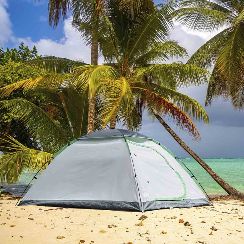 Casa De Campaña Coleman Aruba, 6 Personas, Gris