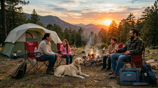 Equipamiento de camping para familias y mascotas: qué llevar y cómo elegir