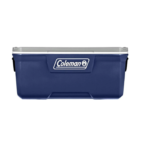 Hielera 316 Coleman 120 QT 5872 Azul Con Gris Y Blanco