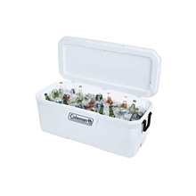 Hielera 316 Coleman 150 QT 5873, Blanco Con Azul