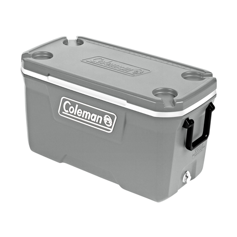 Hielera Coleman 120 Qt 5872, Gris Con Blanco