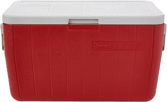 Hielera Colleman Chiller 48 Qt Red