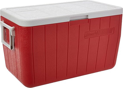 Hielera Colleman Chiller 48 Qt Red