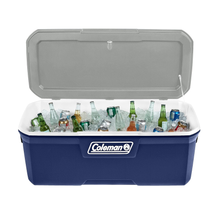 Hielera 150 QT Coleman 5873, Azul Con Gris Y Blanco