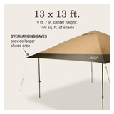 Toldo Coleman Oasis Lite Canopy 10 X 10, Café