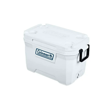 Hielera Coleman 52 QT 5860, Blanco Con Azul