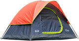 Casa De Campaña Coleman Tulum 4 Personas, Gris Con Naranja