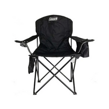 Silla Extra Grande Con Hielera Y Portavasos Coleman Negra