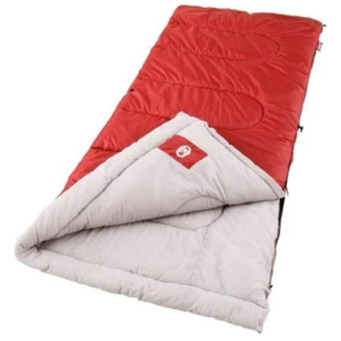 Sleeping Bag Coleman Palmetto, 30F, Rojo