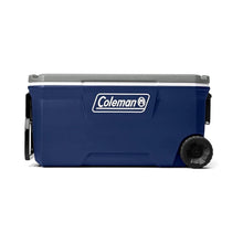 Hielera 316 Coleman 100 QT, 5863 Azul Con Gris Y Blanco