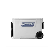 Hielera Coleman 316, 62QT 5859, Blanco Con Azul