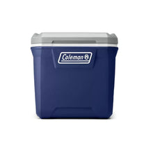 Hielera Coleman 316, 65 QT 5861, Azul Con Gris y Blanco